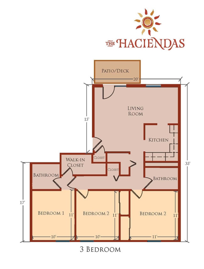 Plano de planta - The Haciendas