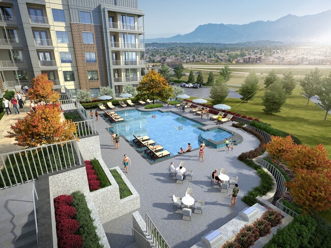 Dive in and cool off in the sparkling pool - The Aven
