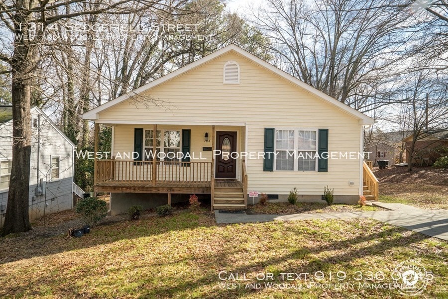 Beautiful Rental House for Rent in Durham, NC