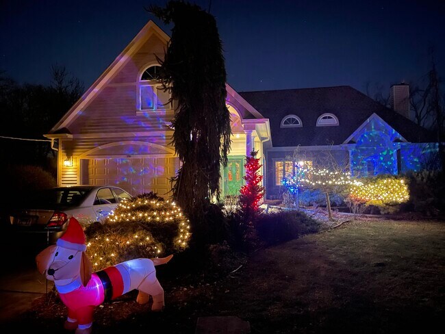 front durning holidays - 1700 N Windsor Dr