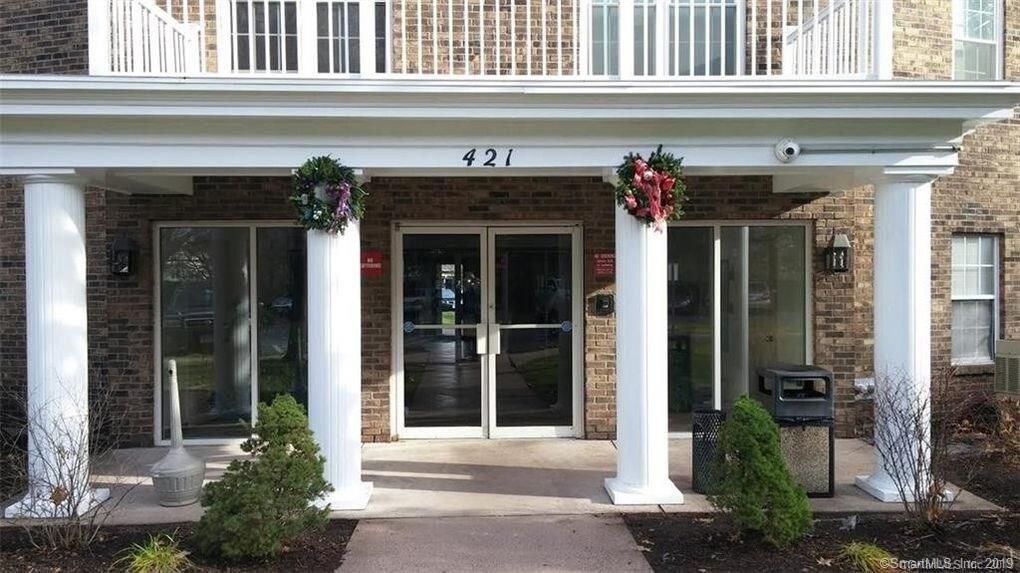 Front of Building Secure access with elevator - 421 Tolland St
