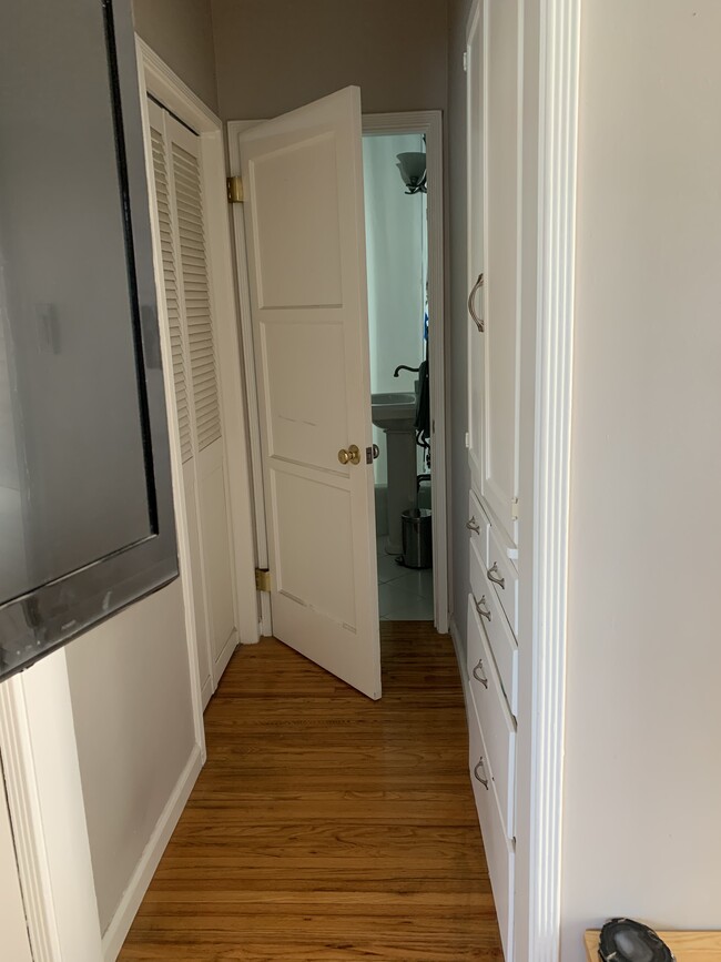 Hall to Bathroom & Linen Closet - 1242 24th St