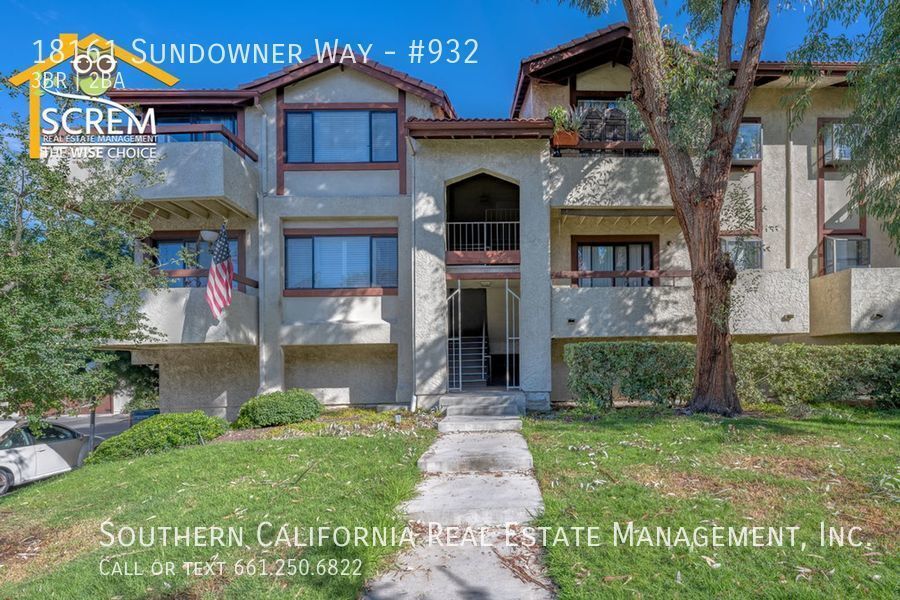 Primary Photo - Upper Three Bedroom Condo in Canyon Country