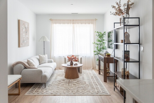 1BR, 1BA - Living Room - The Lafayette Stamford