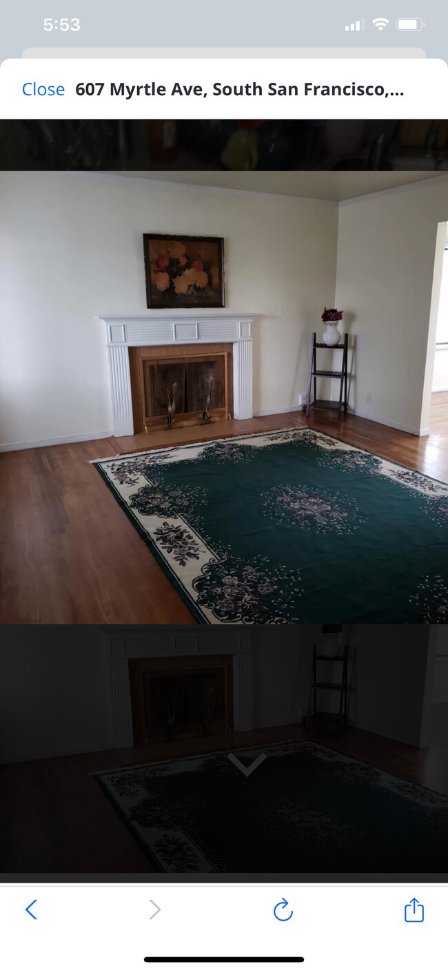 Living/ dining - 607 Myrtle Ave