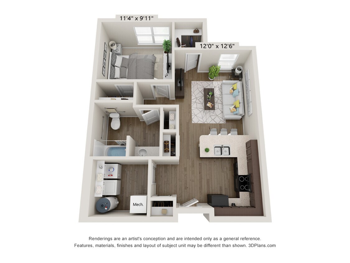 1 habitación - Colorado Senior Lofts 55+