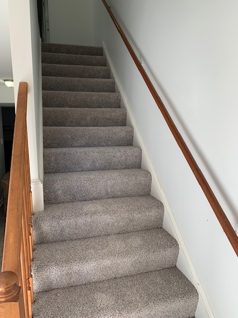 Inside front door, stairs to 2nd floor - 105 Wellesley Dr