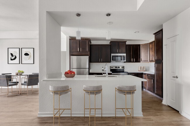 Spacious living and dining area - One Boynton