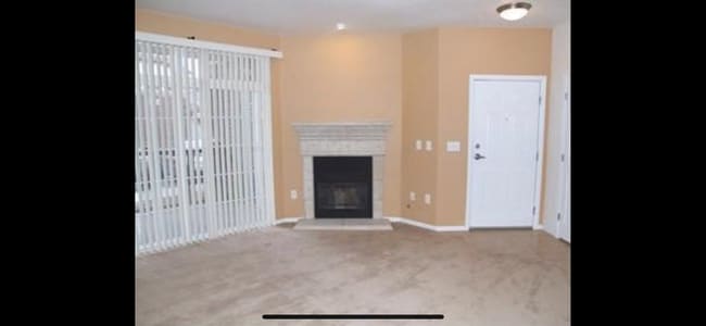 Fire place and entrance - 3852 S Dallas St