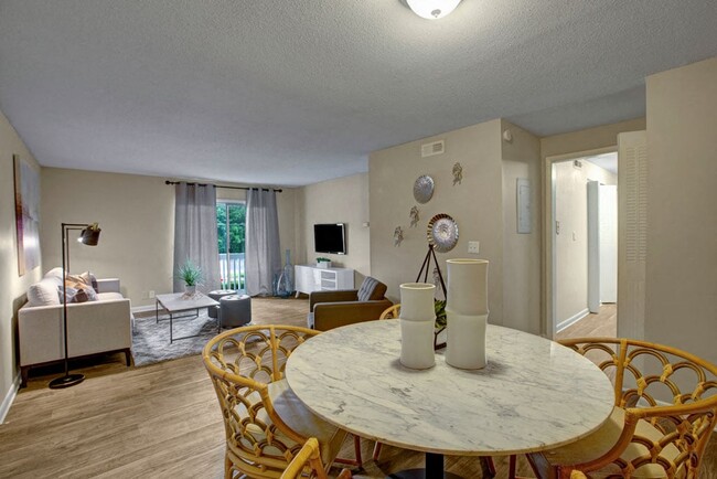 Living Room and Dining Area - Lacota Apartments