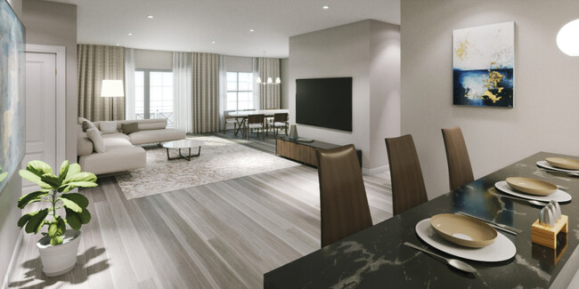 Apartment Rendering - The Harvard