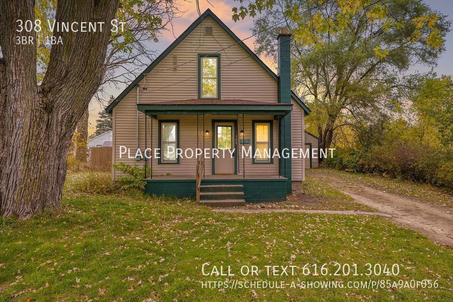 308 Vincent St, Belding, MI 48809 House Rental in Belding, MI