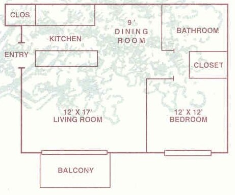 River View Apartments – One bedroom