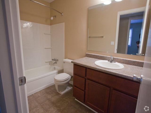 Bathroom - North Woods Apartments