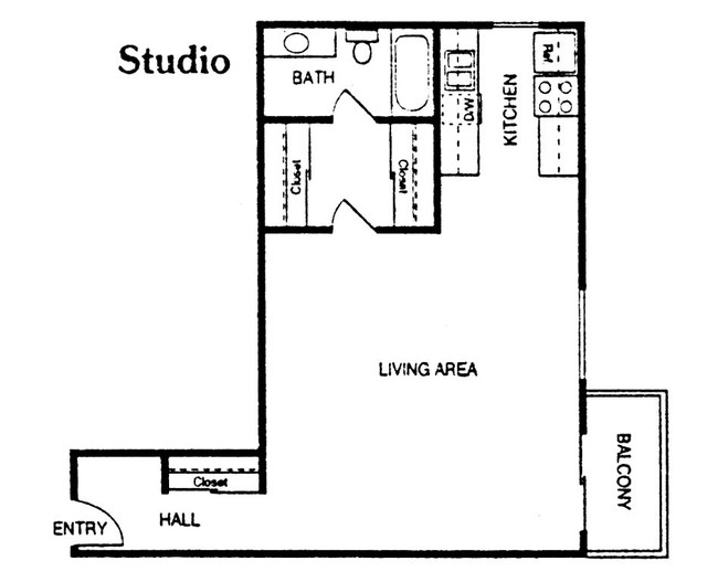 Estudio - Baja La Jolla Apartments