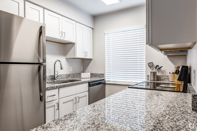 1BR, 1BA - 630SF - Plano A1 - Brittany Bay Apartments