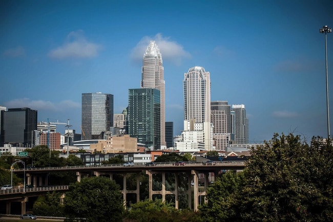 Charlotte's city skyline