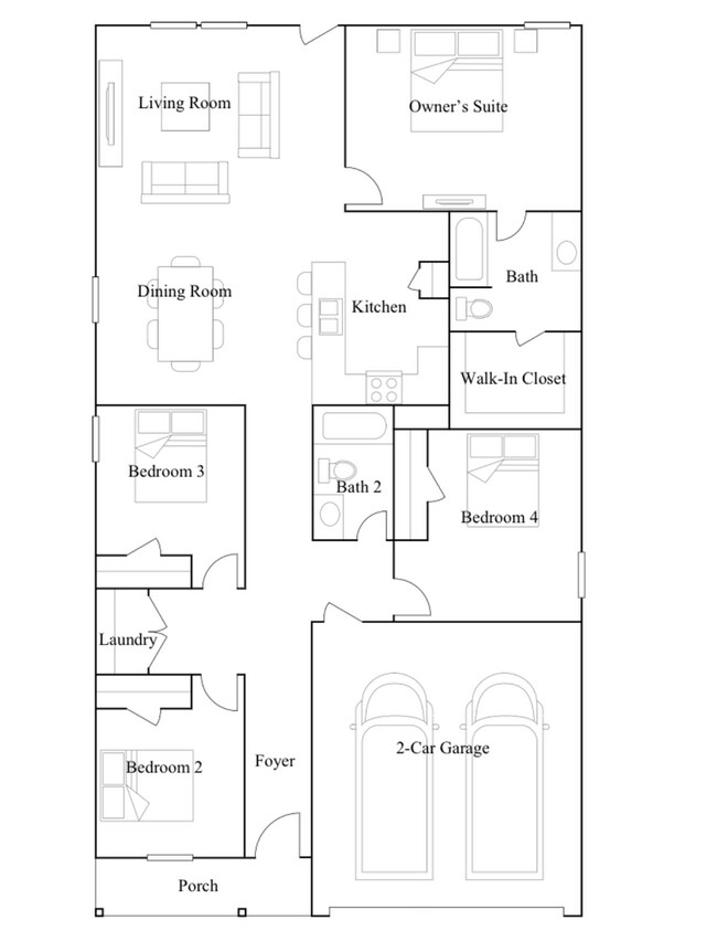 Foto del edificio - 1667 SF Home in Hidden Trails - 4 BR /2 BA...