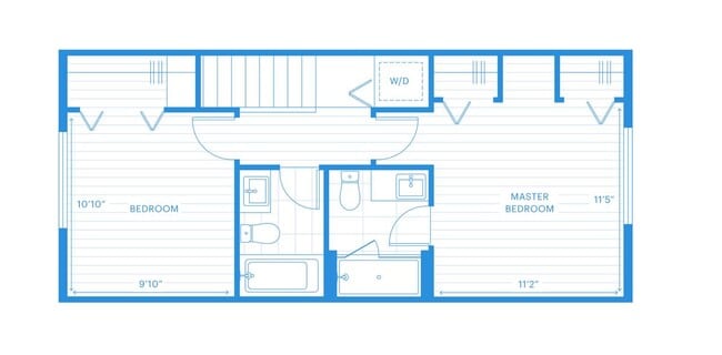 3rd floor layout - 2838 Livingstone Av