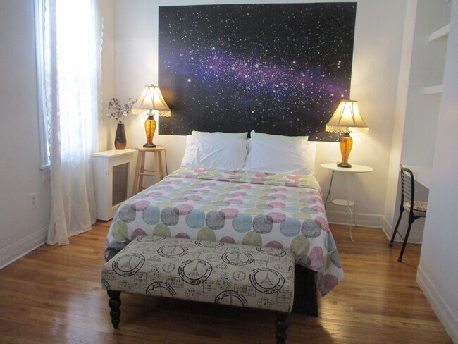 bedroom 1, full size bed - 855 Pavonia Ave