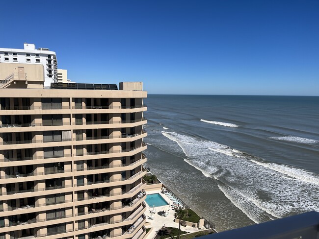 Balcony view Oceanfront - 3043 S Atlantic Ave