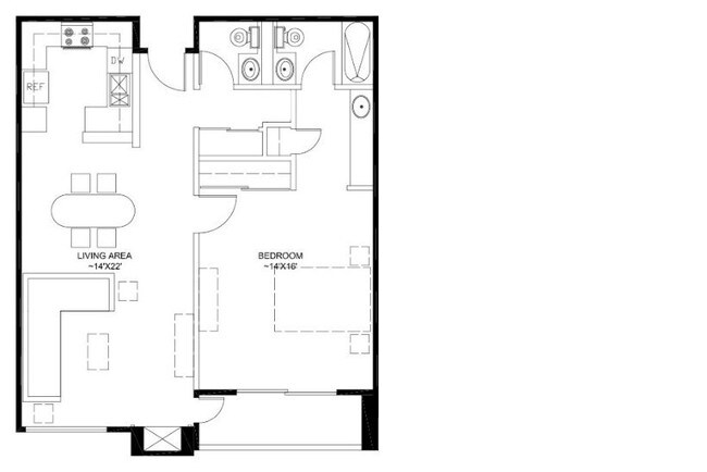 Plano de planta - 5765 Friars Rd