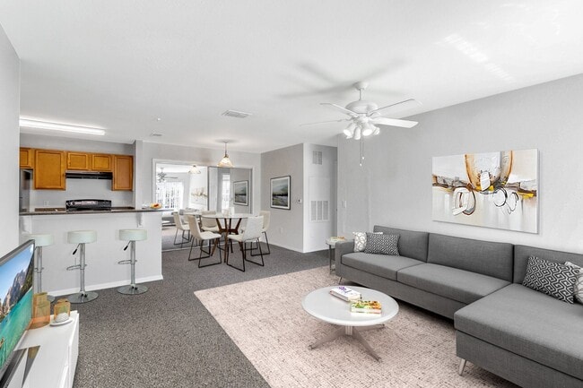 Open Living Area - Malabar Cove Apartments