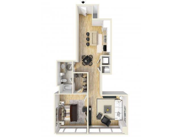 Interior Photo - LTV Tower Apartments