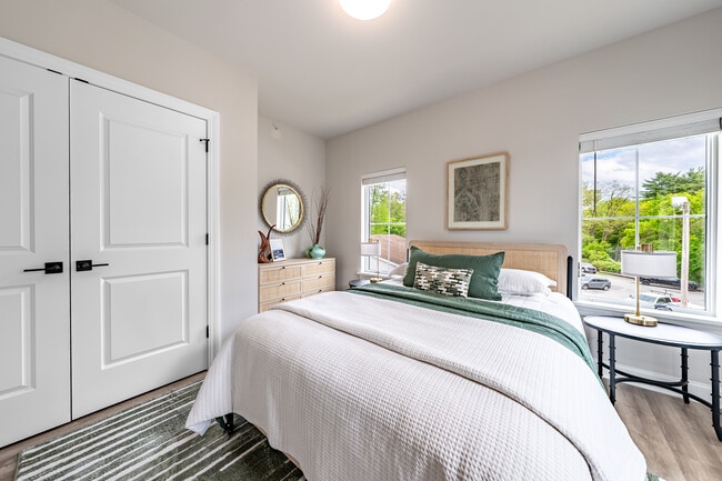 Bedroom with Walk In Closet - The Ridge