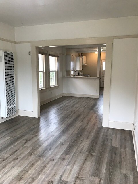 open floor plan view from the living room - 2170 Harrison Ave