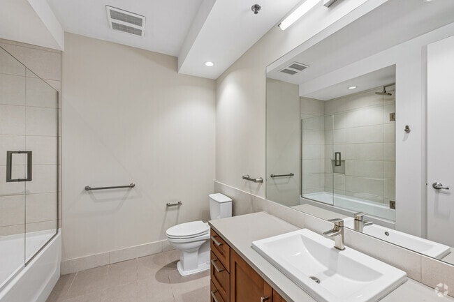 S1 Studio - 539SF - Bathroom - One University Circle