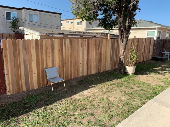 Front fence - 1828 Cabrillo Ave