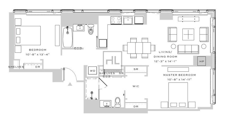 10 City Point Unit 23aP, Brooklyn, NY 11201 Room for Rent in Brooklyn