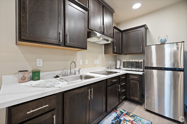 Studio - Kitchen - Fallbrook Trails - 55+ Independent Living