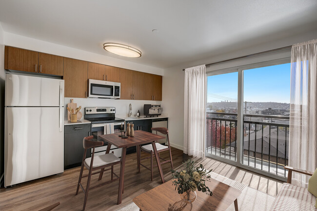 Plano de cocina de Green Lake 1 - Arrive Belay & Arrive Noba