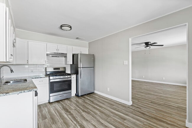 Unit 32 Kitchen to Living Room - Sundance Apartments