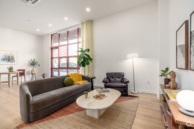 2BR, 2.5BA - 1340SF - Living Room - Ray Philly Apartments