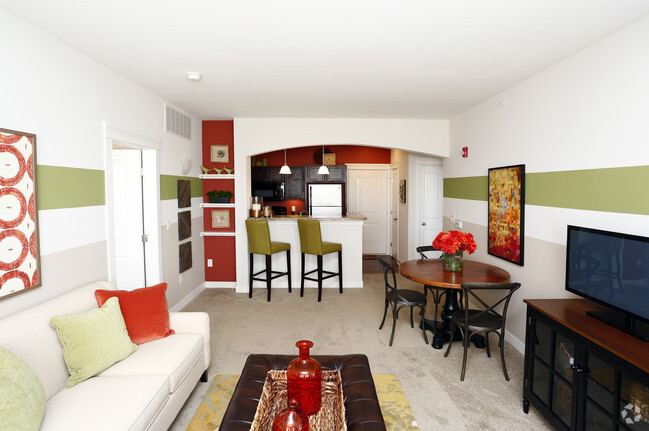 Sala de estar - The Ivy Towns + Flats
