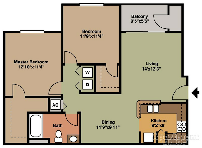 Egret(2Bedroom-1Bathroom).jpg - Sunset Lakes