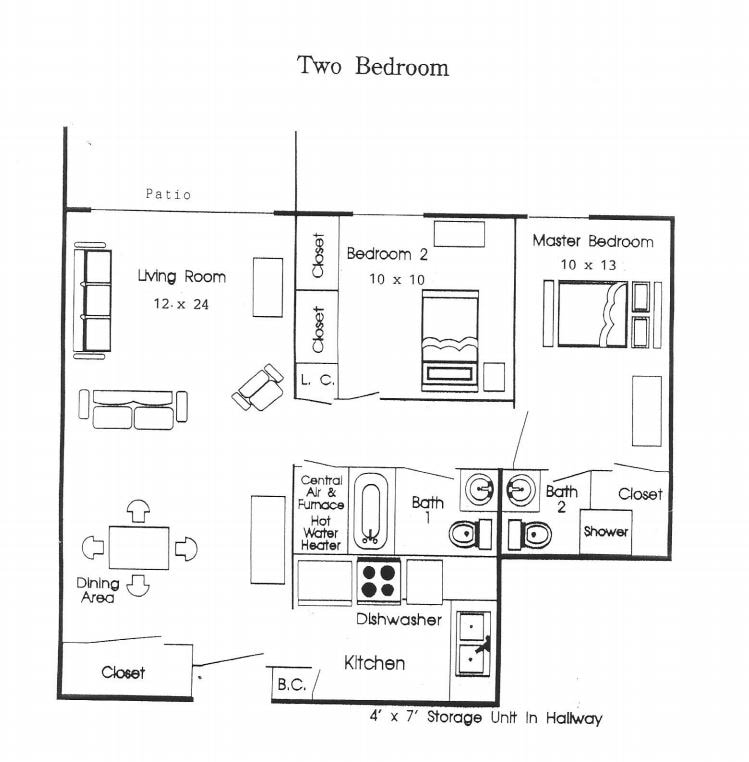 Three Meadows Apartments – 2 Bedroom