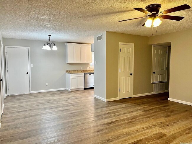 Living Room / Dining Room Kitchen - 211 Druid Hills Rd