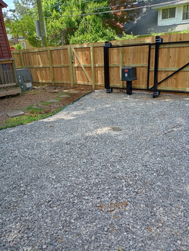 Outside Electric Gate Off st. parking - 610 S Cox St