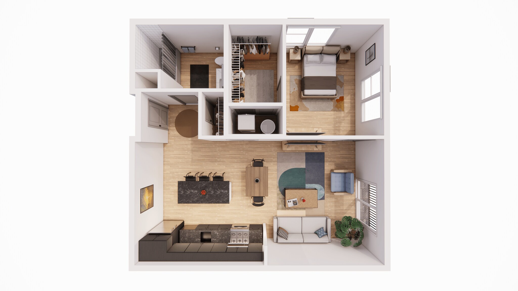 The Park – 1 Bed 1 Bath A