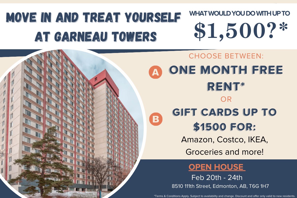 Garneau Towers Apartments Apartment for Rent in Edmonton, AB