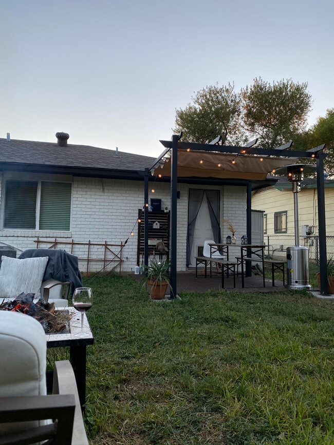 View from backyard - 6204 Lotus Ln