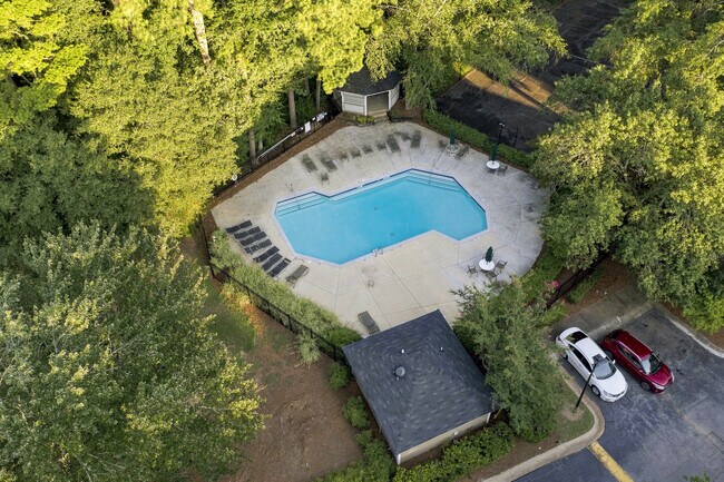 Top View of Pool - 6425 Pinebark Way
