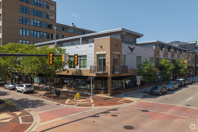 Corner of South and Mall - Peregrine Plaza