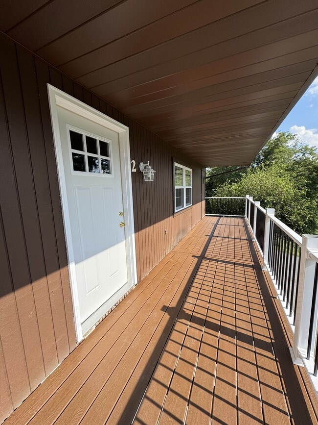 Covered Balcony - 107 Main St