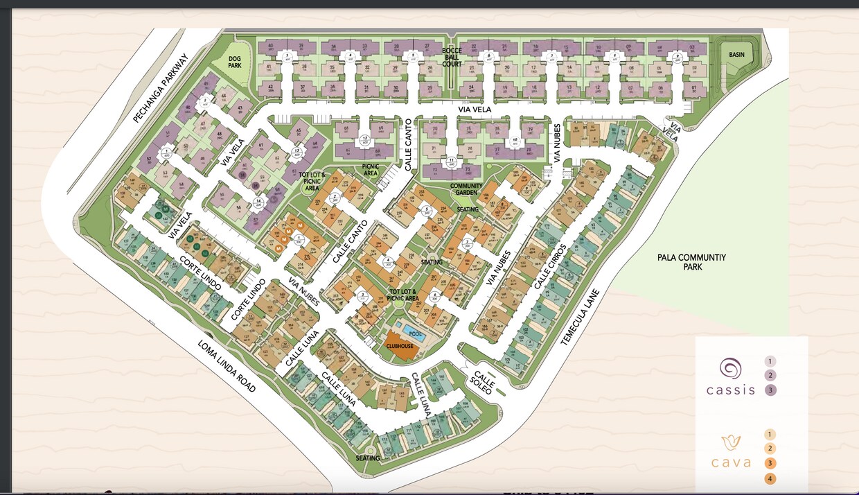 Rancho Soleo Layout - 31405 Calle Luna