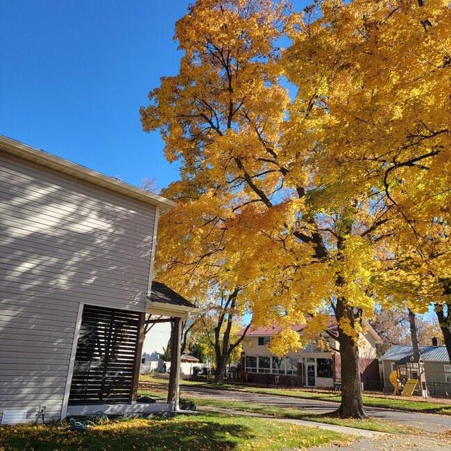 Corner lot. Mature maple trees. - 145 5th St W